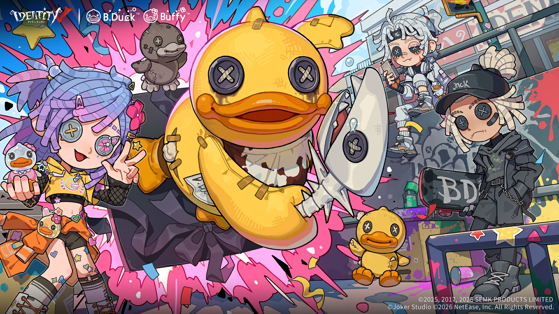 Identity V×B.Duckコラボ再登場